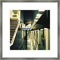 Empty Station Framed Print