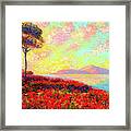 Enchanted By Poppies Framed Print