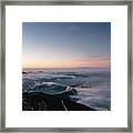 End Of Day, Beginning Of Night Framed Print