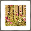 English Garden Framed Print