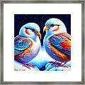 Enjoying The Snow Framed Print