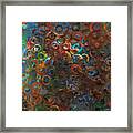 Enlightenment - Icy Abstract 20 Framed Print