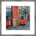 Entrance Of Oriole Park At Camden Yards, Baltimore Md Framed Print