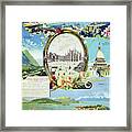 Europe Cities And Sites Framed Print