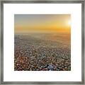 Europe, Turkey, Istanbul, View Of Financial District At Levent Framed Print