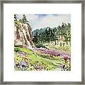 Even Thistles Can Be Beautiful - Cloudcroft, Nm Framed Print
