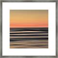 Evening Waves Framed Print