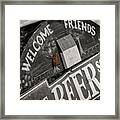 Everyone Welcome Framed Print