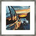 Exiting East Framed Print