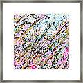 Expression With Pink. Framed Print