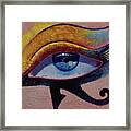 Eye Of Horus Framed Print