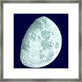 Face Of The Moon Framed Print