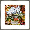 Fall In Seattle Framed Print