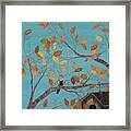 Fall Romance Framed Print