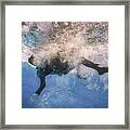 Falling - Vii Framed Print