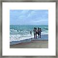 Family Meeting Framed Print