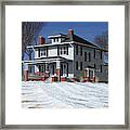 Farmhouse - Stet, Mo Framed Print