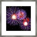 Fireworks 5 Framed Print