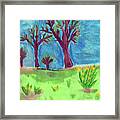 First Colors Of Spring Framed Print