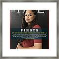 Firsts - Women Who Are Changing The World, Ava Duvernay Framed Print