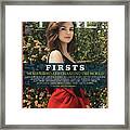 Firsts - Women Who Are Changing The World, Selena Gomez Framed Print