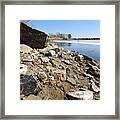 Flint On Patterson Shore Framed Print