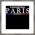 Flippinsweetgear Paris Fashion Framed Print