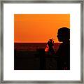 Florida Sunset Framed Print