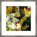 Flower Lady Framed Print