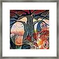 Flute Tree Framed Print