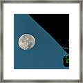 Fly Away To The Moon Framed Print
