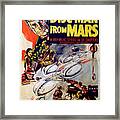 ''flying Disc Man From Mars'' Poster 1950 Framed Print