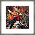 Flying Solo 006  By Stacey Mayer Framed Print