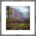 Foggy Morning At Kirbys Mill Framed Print