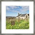 Ford Church With Daffodils Framed Print