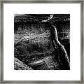 Fossa River Waterfall Iceland Framed Print