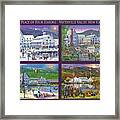 Four Seasons At Waterville Valley, New Hampshire Framed Print