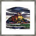 France Colorful Landscape, Saint Michael's Mount Framed Print