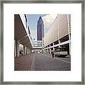 Frankfurter Messe Turm Framed Print
