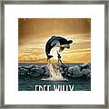 Free Willy Framed Print