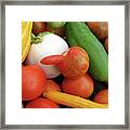 Freshly Picked Summer Harvest 8847 Framed Print