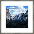Frozen Yosemite Framed Print
