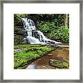 Gage Creek Falls Framed Print