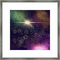 Galactic Beauty Framed Print