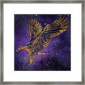 Galaxy Hawk Framed Print