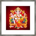 Ganesha Ganesh Ganapati Framed Print