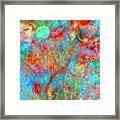 Garden Melt Framed Print