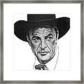 Gary Cooper 2 By Volpe Framed Print