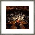 Gary In His Moment Of Contemplation Framed Print