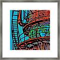 Gas Works Graffiti And Rust Framed Print